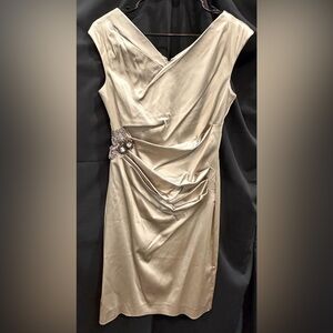 Calvin Klein Size 4 Satin Dress